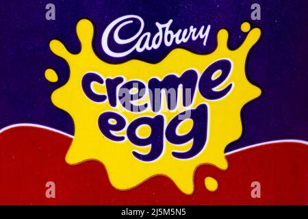 Cadbury Creme Egg Stock Photo