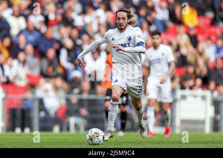 Copenhagen, Denmark. 24th Apr, 2022. Rasmus Falk (33) of FC Copenhagen seen during the 3F Superliga match between FC Copenhagen and Randers FC at Parken in Copenhagen. (Photo Credit: Gonzales Photo/Alamy Live News Stock Photo