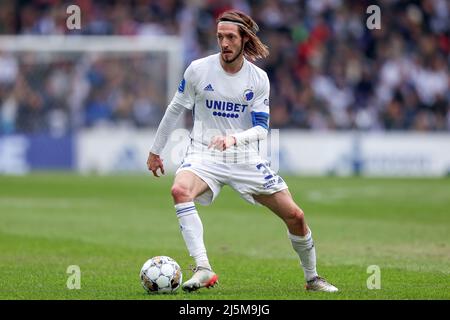 Copenhagen, Denmark. 24th Apr, 2022. Rasmus Falk (33) of FC Copenhagen seen during the 3F Superliga match between FC Copenhagen and Randers FC at Parken in Copenhagen. (Photo Credit: Gonzales Photo/Alamy Live News Stock Photo