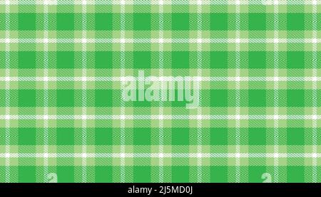 Plaid checkered fabric pattern. Modern plaid design for shirts, skirts, tablecloths, flannel, and blanket. Vector illustration. eps 10 Stock Vector