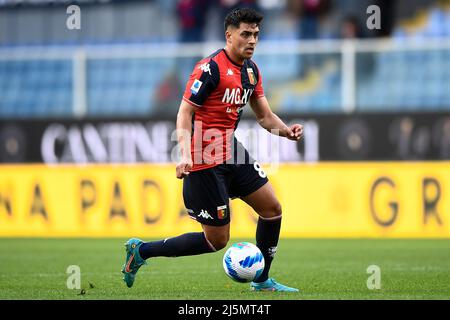 Nadiem Amiri of Genoa CFC during the Serie A match between SSC