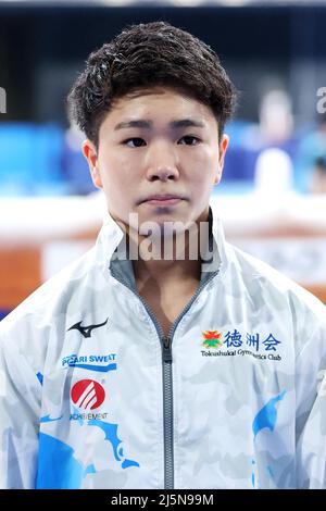 Tokyo, Japan. 24th Apr, 2022. Takeru Kitazono Artistic Gymnastics : The ...