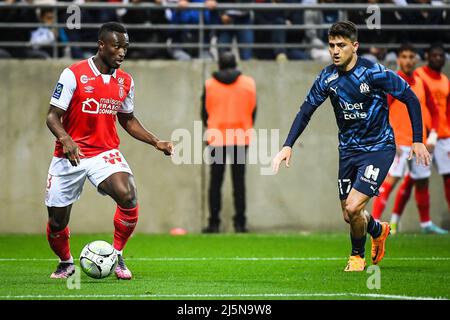 Cengiz UNDER of Marseille during the French championship Ligue 1 ...