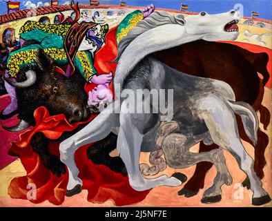 Bull fighter oil painting hi-res stock photography and images - Alamy