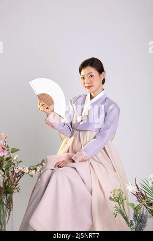 Pastel hanbok 2024