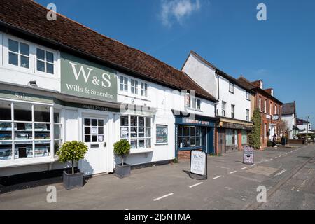 View of Ripley village High Street, a Surrey village, England, UK Stock Photo