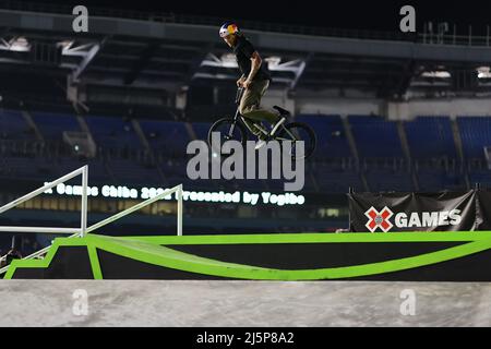 Rim Nakamura (JPN), APRIL 23, 2022 - Cycling : X Games Chiba 2022 BMX Park  Final at ZOZO