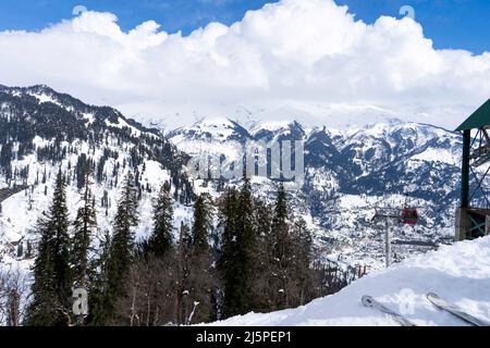 solang valley adventure manali himachal pradesh Stock Photo