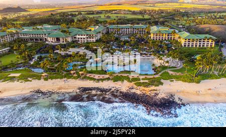 Grand Hyatt Kauai Resort and Spa, Koloa, Kauai, Hawaii, USA Stock Photo