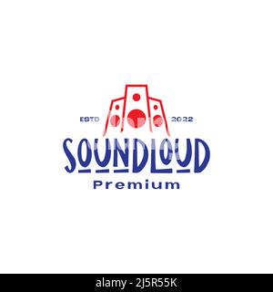 speaker sound group loud logo design vector graphic symbol icon illustration creative idea Stock Vector
