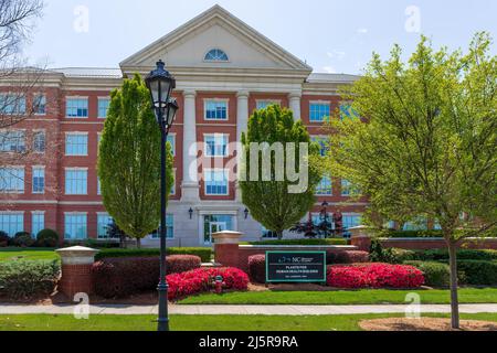 KANNAPOLIS, NC, USA-17 APRIL 2022: Plants for Human Health Building, at the North Carolina Research Campus in downtown. Stock Photo
