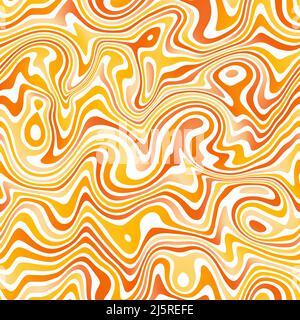 Abstract seamless swirl beige pastel waves pattern. Seamless abstract hand-drawn pattern, waves background. Seamless pattern for wallpaper, pattern fi Stock Photo