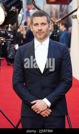 Robert James-Collier attending the world premiere of Downton Abbey: A ...