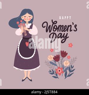 Womans day Stock Vector