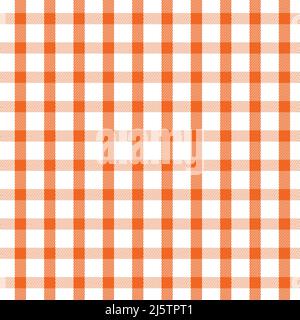 Plaid checkered fabric pattern. Modern plaid design for shirts, skirts, tablecloths, flannel, and blanket. Vector illustration. eps 10 Stock Vector