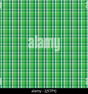 Plaid checkered fabric pattern. Modern plaid design for shirts, skirts, tablecloths, flannel, and blanket. Vector illustration. eps 10 Stock Vector