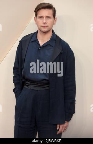 Apr 25, 2022 - London, England, UK - Allen Leech attending Downton Abbey: A New Era World Film Premiere, Cineworld Leicester Square Stock Photo