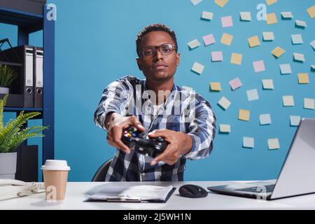 Man Streaming Multiplayer Online First Person Shooter on Pc while Gaming  Girl is Fighting in Virtual Reality Game Stock Photo - Image of headphones,  stream: 259471122