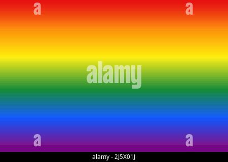 Rainbow gradient background. Gay pride LGBTQ flag. Vector illustration Stock Vector