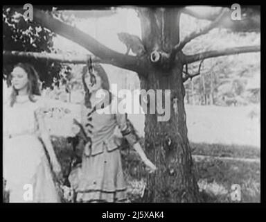 Alice in Wonderland 1915 vintage movie still Stock Photo