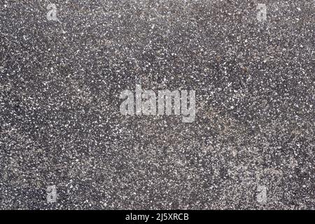 Horizontal close up of light grey, black and white concrete block texture. Fine specs concrete texture Stock Photo