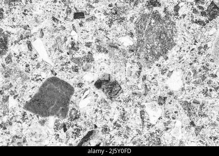 Texture of gray granite floor tiles. Stock Photo