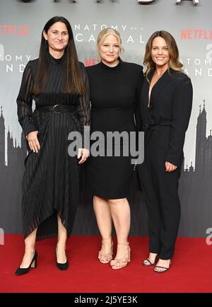 Liza Chasin, Bruna Papandrea, Allie Gross attend the World premiere of