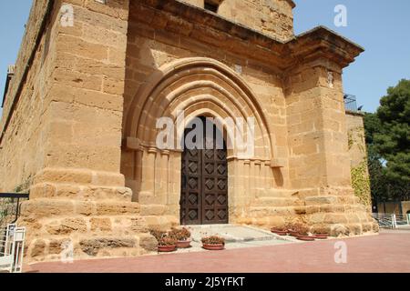 medieval church (san nicola) in agrigento in sicily (italy) Stock Photo