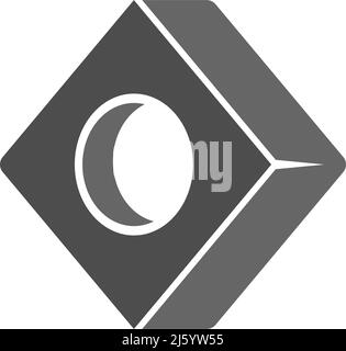 Screw, bolt icon logo design illustration template Stock Vector