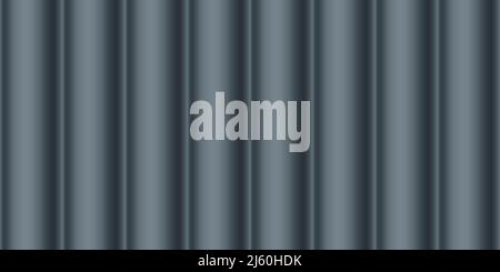 Abstract industrial style business background. Grey seamless vector pattern with vertical lines. Stock Vector