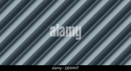 Abstract industrial style business background. Grey seamless vector pattern with diagonal lines. Stock Vector