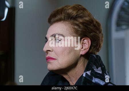 Madrid, Spain. 26th Apr, 2022. Antonia Dell'Atte attends the photocall of the Fundacion Querer and Columbus at the Intercontinental Hotel in Madrid. Credit: SOPA Images Limited/Alamy Live News Stock Photo