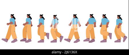 Walk Cycle  Walking cartoon, Walking animation, Motion design animation