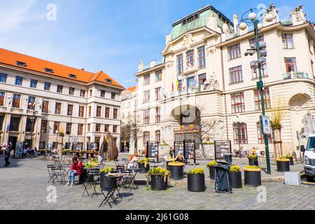 Marianske namesti, old town, Prague, Czech Republic Stock Photo