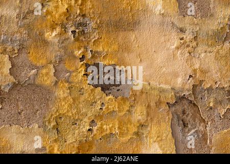 Old painted cracked wall. Grunge texture detail. Abstract background. Seamless pattern texture Stock Photo