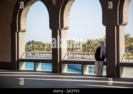 Doha,Qatar, February 7,2020:  Museum of Islamic art in Doha,Qatar. Stock Photo