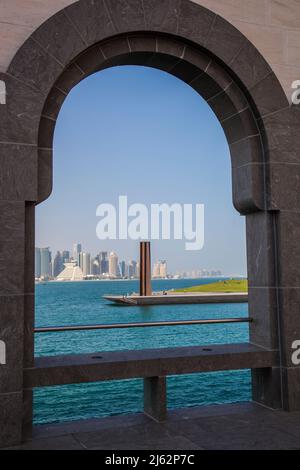 Doha,Qatar, February 7,2020:  Museum of Islamic art in Doha,Qatar. Stock Photo