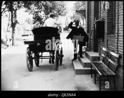 The Abyss 1910 vintage movie still Stock Photo