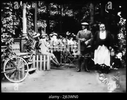 The Abyss 1910 vintage movie still Stock Photo