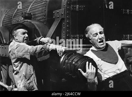 SCENE WITH STANLEY HOLLOWAY, THE TITFIELD THUNDERBOLT, 1953 Stock Photo