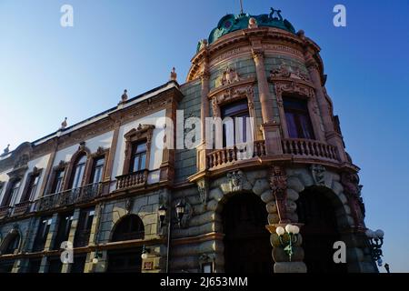 TEATRO MACEDONIO ALCALÁ, (Macedonio Alcala Theater), Oaxaca de Juárez City, Oaxaca, Mexico Stock Photo