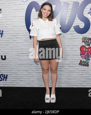Addie Weyrich at the Hulu's Original Film CRUSH Los Angeles Premiere