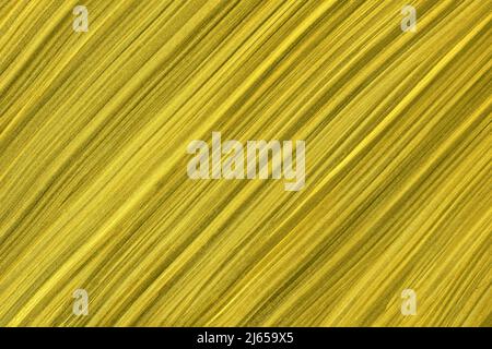 Abstract fluid art background dark yellow colors. Liquid marble. Acrylic painting on canvas with golden gradient. Watercolor backdrop Stock Photo