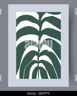 Printable wall art vector poster set vector. Stock Vector