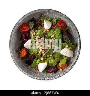 Isolated portion of beetroot salad Stock Photo