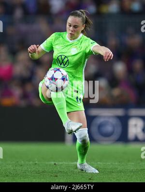 Ewa Pajor Of FC Barcelona During The UEFA Women S Champions League