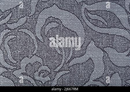 Damask seamless pattern background in gray. Classical luxury fashioned damascus ornament, royal victorian seamless texture for wallpapers, textile Stock Photo