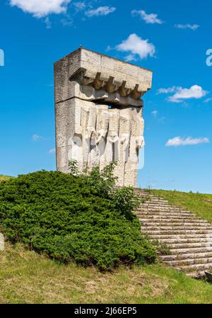 Plaszow labor and concentration camp memorial, Krakow, Poland Stock Photo