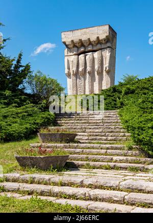 Plaszow labor and concentration camp memorial, Krakow, Poland Stock Photo