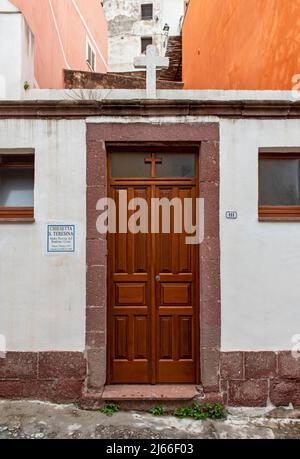 Chiesetta S. Teresina, Santa Teresa church, Bosa, Sardinia, Italy Stock Photo